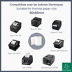 Picture of RECEIPT ROLL THERMAL 80X70MM - 72M